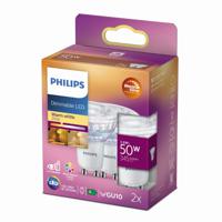 Philips 3,8W - GU10 - 2200-2700K - 345 lumen set van 2 929002065718