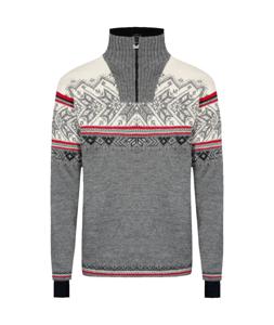 Dale of Norway Vail Wp Masc Heren Trui Smoke Raspberry Offwhite Charc XXL