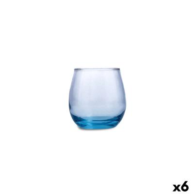 Glas Luminarc Maine Blauw Glas 320 ml (6 Stuks)