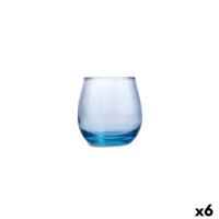 Glas Luminarc Maine Blauw Glas 320 ml (6 Stuks)