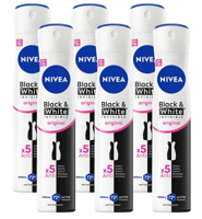 Nivea Black & White Original Anti-transpirant Voordeelverpakking
