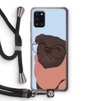 Ludo: Samsung Galaxy A31 Transparant Hoesje met koord
