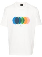 PS Paul Smith t-shirt à imprimé Circles - Blanc