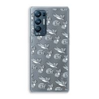 Poezen: Oppo Find X3 Neo Transparant Hoesje