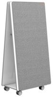 Nobo Move & Meet mobiel systeem, 2 whiteboard en 2 memoboard panelen, 90 x 180 cm