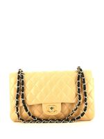 CHANEL Pre-Owned sac porté épaule Timeless Double Flap (2004) - Jaune