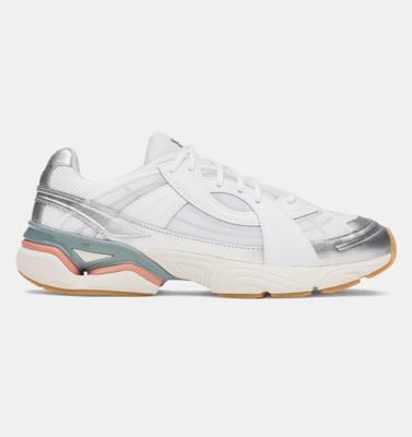 Under Armour Sola Sneaker Unisex Wit/Zilver/Beige - Maat 44.5 - Kleur: ZilverWitZwart | Soccerfanshop