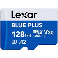 Micro SD geheugenkaart met adapter Lexar LMSBLPL128G-BNANG 128 GB