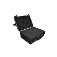 VidaXL Hardcase transportkoffer met schuimvulling zwart - thumbnail