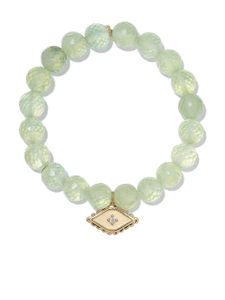 Sydney Evan bracelet en or jaune 14ct serti de diamants