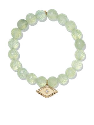 Sydney Evan bracelet en or jaune 14ct serti de diamants