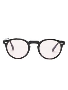 Oliver Peoples Gregory round-frame sunglasses - Noir