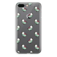 Vogeltjes: iPhone 8 Plus Transparant Hoesje