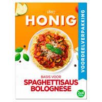 Honig Maaltijdmix voor Spaghettisaus Bolognese Dubbelpak 2 x 41g bij Jumbo