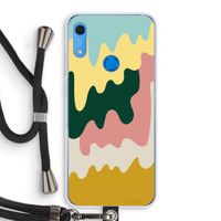 Baar B: Huawei Y6s Transparant Hoesje met koord