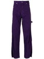 DARKPARK pantalon droit à poches cargo - Violet