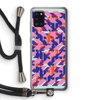 Skew Blush 3: Samsung Galaxy A31 Transparant Hoesje met koord Skew Blush 3: Samsung Galaxy A31 Transparant Hoesje met koord