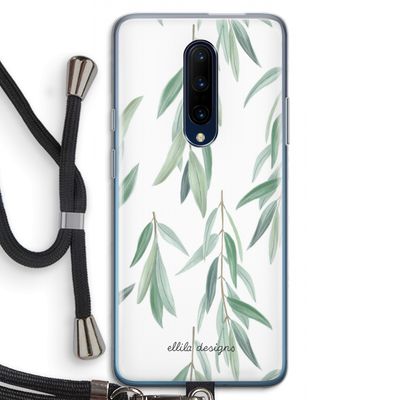 Branch up your life: OnePlus 7 Pro Transparant Hoesje met koord