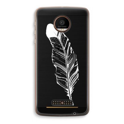 Pluim: Motorola Moto Z Force Transparant Hoesje