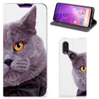 Motorola One Vision Hoesje maken Kat - thumbnail