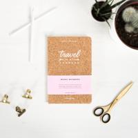 Reisdagboek Notebook Travel is my Therapy | Miss Wood Reisdagboek Notebook Travel is my Therapy | Miss Wood