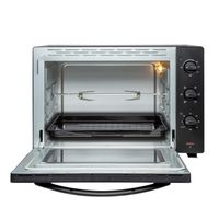 Inventum OV607B oven 60 l 2000 W Zwart, Zilver - thumbnail