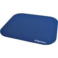 Muismat fellowes standaard 220x228x4mm blauw