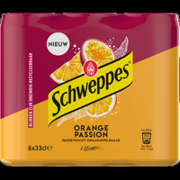 Schweppes Orange Passion 6 x 33cl bij Jumbo