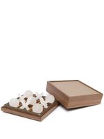 Pinetti jeu Tic Tac Toe - Marron