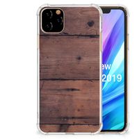 Apple iPhone 11 Pro Max Stevig Telefoonhoesje Old Wood - thumbnail