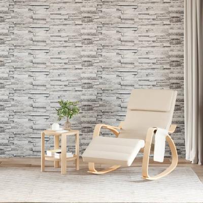 VidaXL Wandpanelen 14 st 3d 100x25 cm eps lichtgrijs