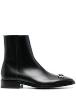 Balenciaga bottines Rim BB Icon en cuir - Noir