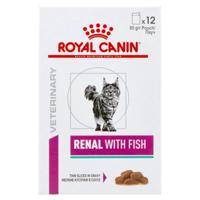 Royal Canin Cat Renal Fish Pouch Wet 12x85g