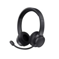 Trust Ayda Headset Bedraad en draadloos Hoofdband Oproepen/muziek USB Type-C Bluetooth Zwart