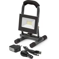 Proiettore LED ricaricabile - I-Watts - I-SPR10PBK - 10 W - 450 lumen