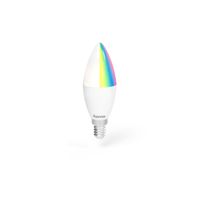 Hama Wifi-ledlamp E14 5,5W RGBW Zonder Hub Voor Spraak-/app-bediening - thumbnail