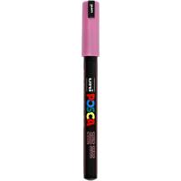Uni-Posca Posca marker, afm pc-1mr, lijndikte 0,7 mm, extra-fijn, metallic pink, 1 stuk