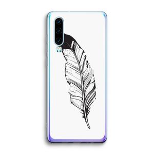 Pluim: Huawei P30 Transparant Hoesje