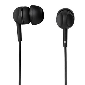 Thomson EAR3005BK Headset Bedraad In-ear Oproepen/muziek Zwart