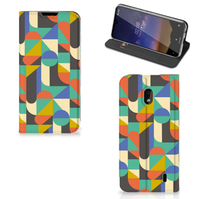 Nokia 2.2 | Hoesje met Magneet | Funky Retro