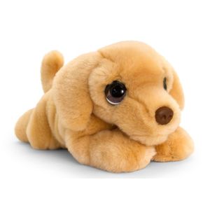 Keel Toys pluche bruine Labrador honden knuffel 37 cm   -