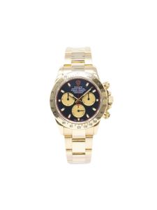 Rolex montre Cosmograph Daytona 40 mm pre-owned - Noir