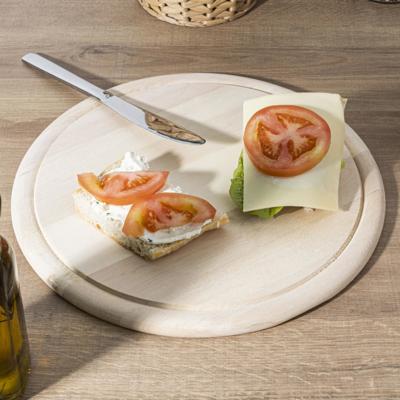 Serveer plank - Set van 5x stuks - rond - 28 cm - hout - ham plankje - broodplank - hapjes serveerpl Serveer plank - Set van 5x stuks - rond - 28 cm - hout - ham plankje - broodplank - hapjes serveerpl