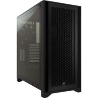 Corsair 4000D AIRFLOW Tempered Glass tower behuizing 1x USB-A | 1x USB-C | Tempered Glass