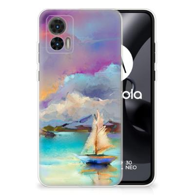 Smartphone hoesje Motorola Edge 30 Neo Boat