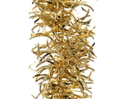 Lametta golfguirlande glans licht goud