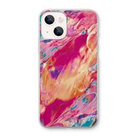 Pastel Echoes: iPhone 13 mini Transparant Hoesje