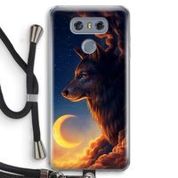Night Guardian: LG G6 Transparant Hoesje met koord