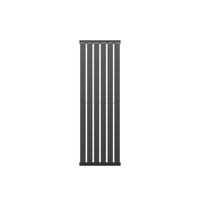 Crosswater Limit designradiator - 39.5x120cm - 779watt - staal metallic zwart LI39X1200BM