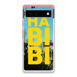 Habibi Majorelle : Google Pixel 6 Transparant Hoesje